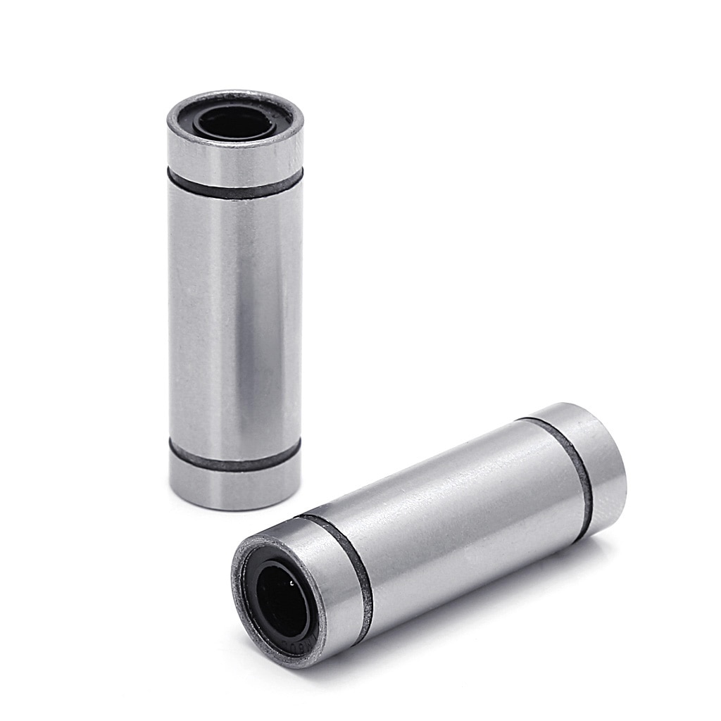 2x LM8LUU Lange Lineaire Beweging Kogellager Bush Bus CNC Onderdelen Voor 8mm Staaf