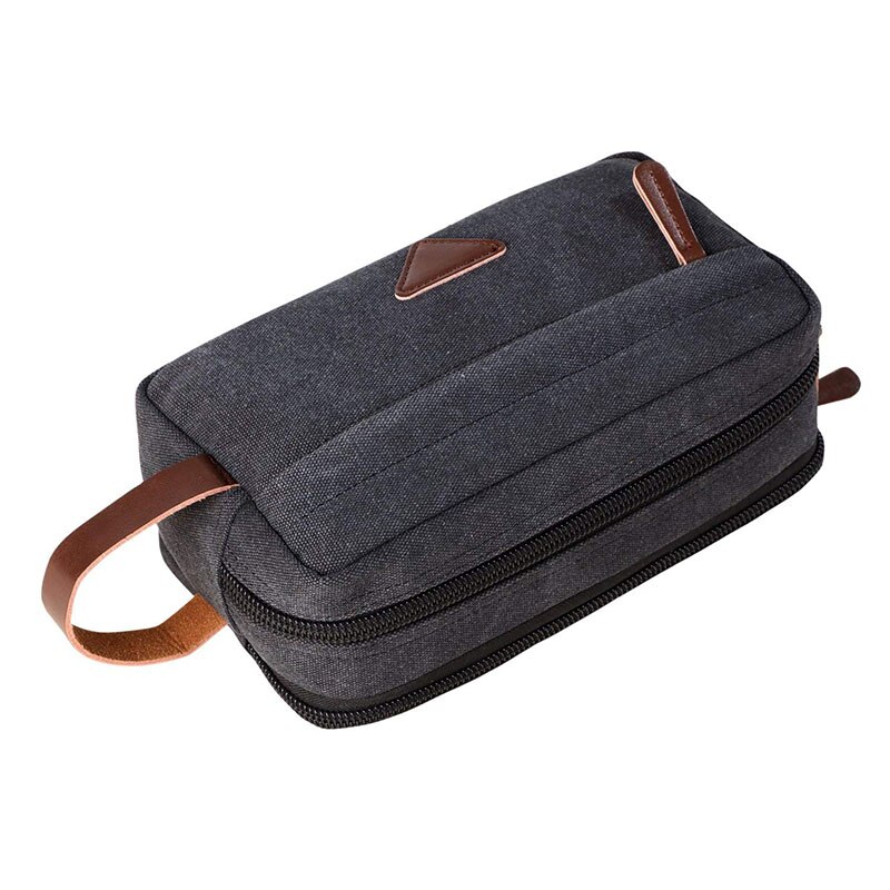 Men Handbag Toiletry Kit Cosmetic Organizer Bag Canvas Travel Waterproof Wash Bag Female Makeup Box Women Make Up Beauty Case