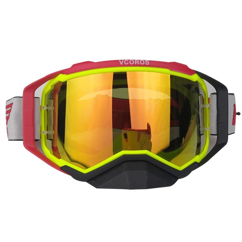 Vcoros brand Gafas motorcycle goggles helmet glasses moto helmets glasses masque motocross goggles ski windproof eyewears: 7