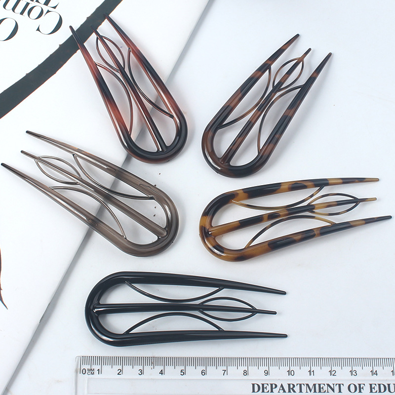 Magic Grip Hair Pins U-shaped Clip Fixed Hair Pins Hair Fork Hairstyle tools Better Fixation Hair