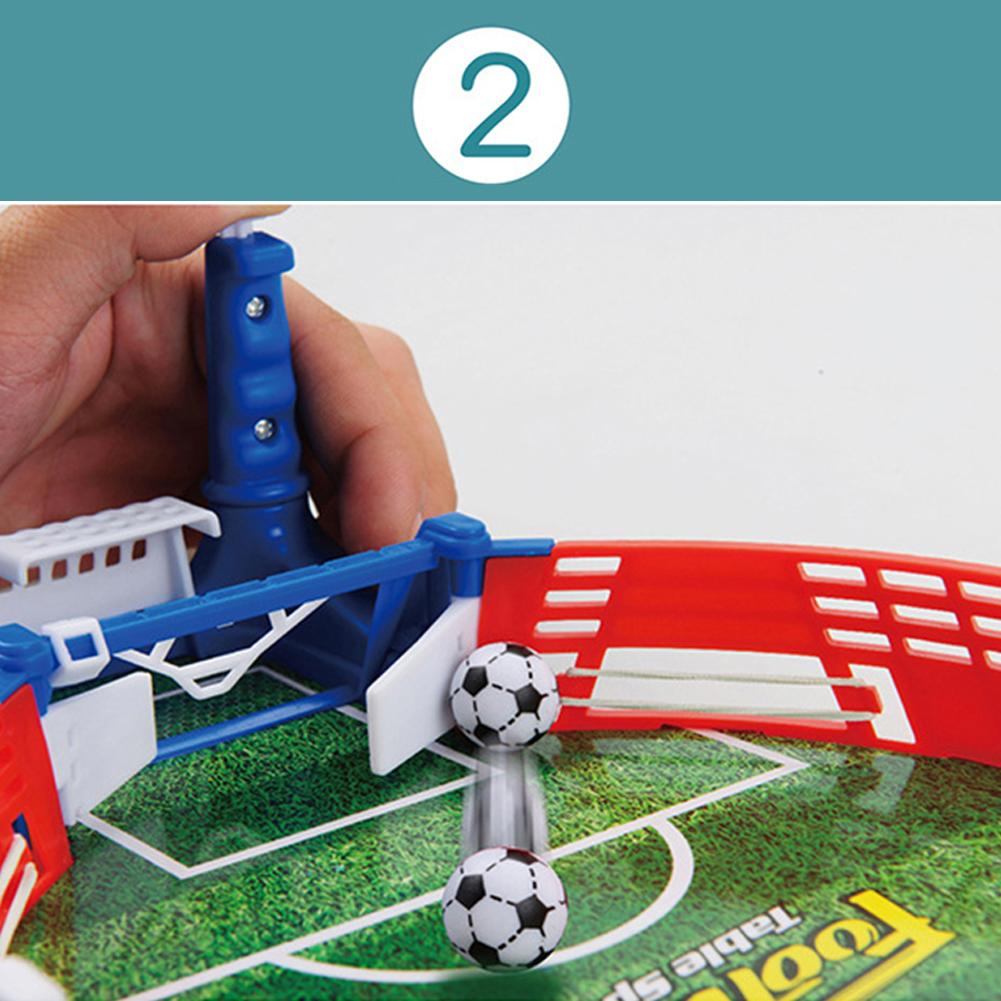 Mini jeu d'arcade de Table de Football enfants adultes Table de Football Mini jouet interactif pour les enfants s'amusent au bureau à la maison