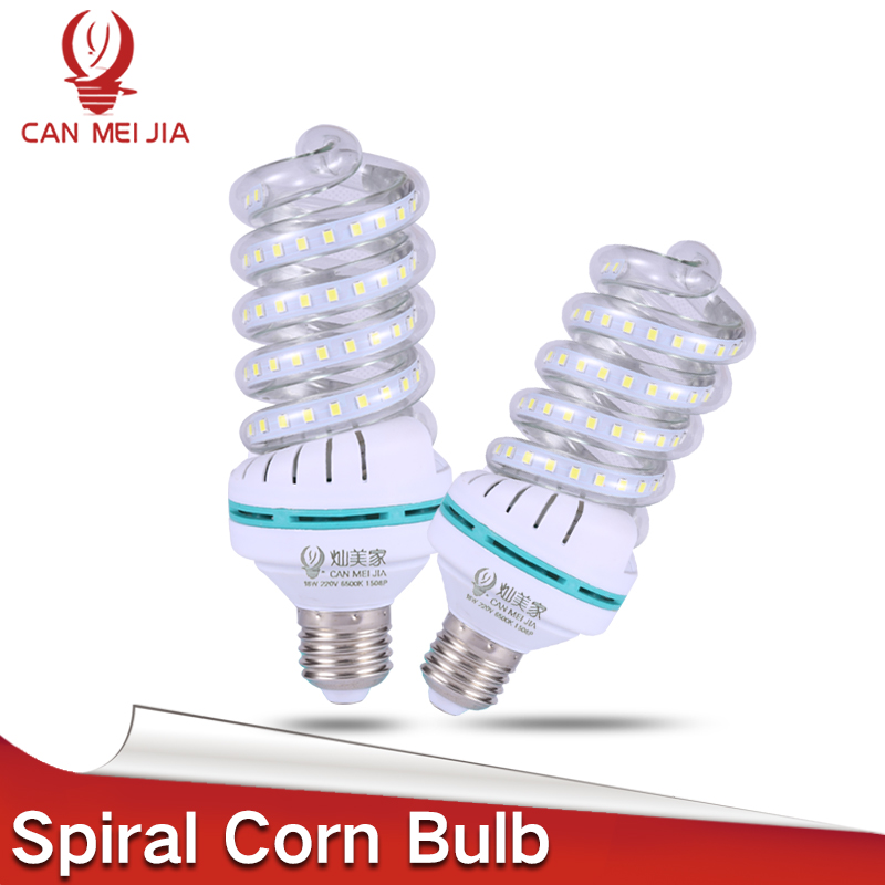 LED Lampe E27 Mais Birne Spirale Licht 220 V 5 W 7 W 9 W 12 W 18 W 24 W 32 W Ampulle Lampada Bombillas LED Stelle Licht Wohnkultur Schlafzimmer