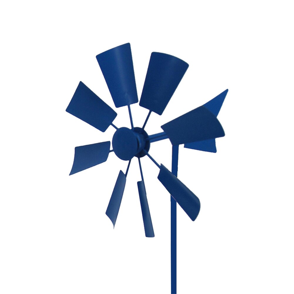 Wind Spinner For Garden Home Patio Backyard Outdoor Yard Durable Iron Art Weatherproof Easy Install Sculpture Lawn Villa
