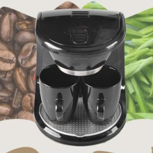 Mini coffee machine electric drip coffee machine home semi-automatic brewing teapot American coffee machine