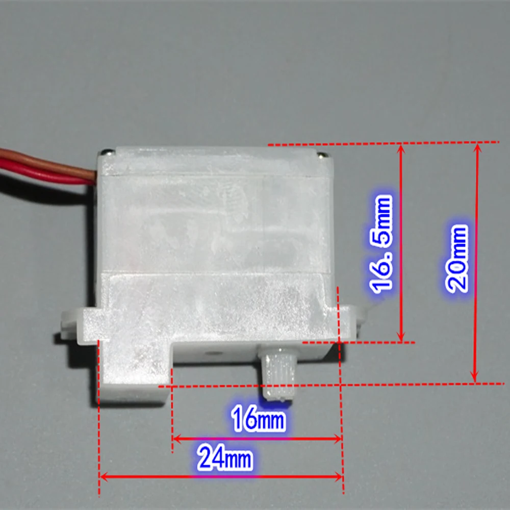 Micro Mini 6g Servo Steering Motor Electric DC 5V Coreless Motor Mini Aeromodel RC Car Boat Model Robot Fixed Wing 90 Degrees