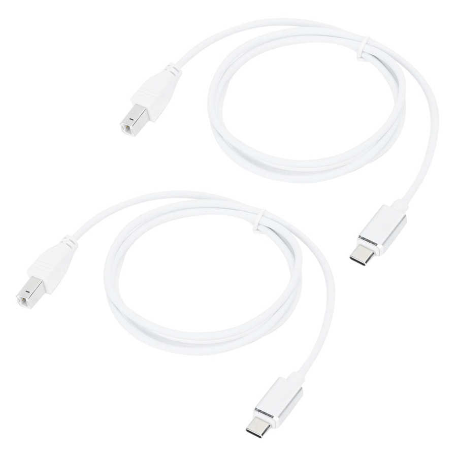 Micro USB to MIDI Type‑B Converter Cable Micro USB to MIDI USB Type‑B OTG Converter Cable for Electronic Piano Adapter