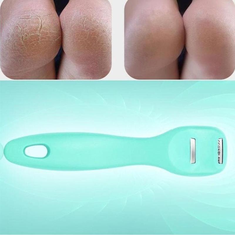 Beauty Heel Cuticle Scraper Cutter Foot Care File Tool Pedicure Razor Blades Foot Rasp Callus Dead Skin Remover File Exfoliating