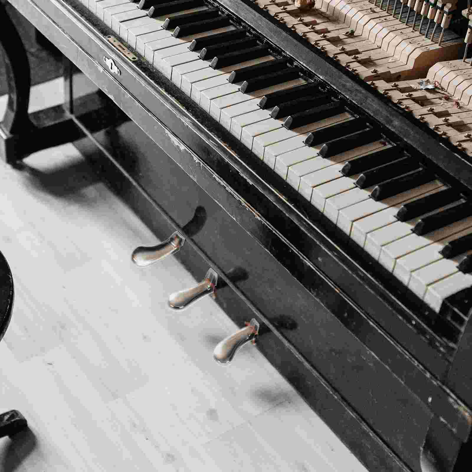 6-delige pianopedaalafdekking toetsenborden beschermhoezen pedalen mouwen voetkussenbeschermers onderdelen accessoires muziekinstrumenten