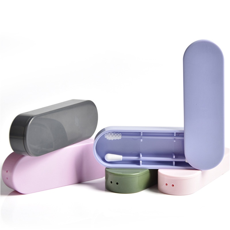 Bastoncillos de algodón reutilizables de silicona para limpieza de orejas, 2 unidades por caja, bastoncillos de algodón lavables para maquillaje
