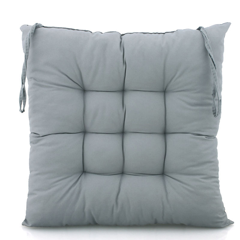 1 stuk kleurrijk zacht thuiskantoor decoratie vierkant katoenen zitkussen kussen billen stoelkussen