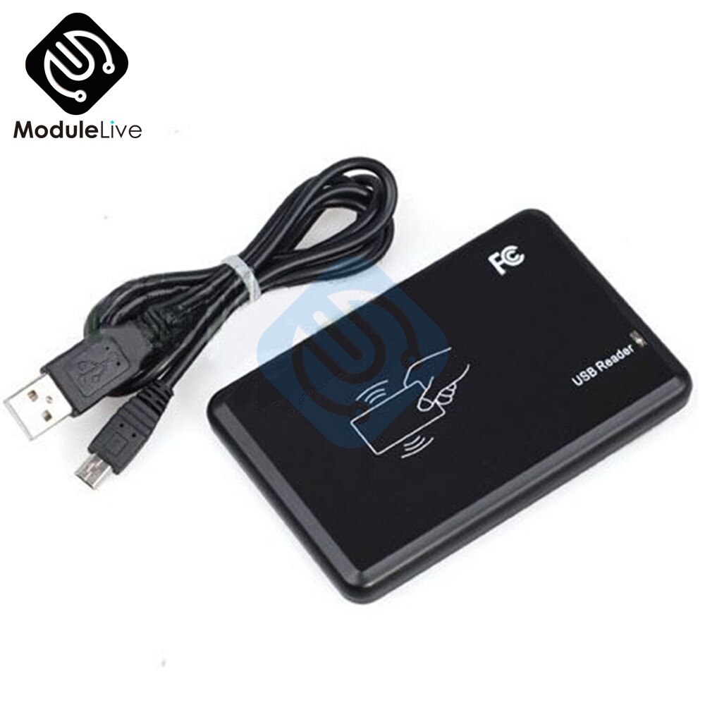125Khz USB RFID Contactless Proximity Sensor Smart ID Card Reader EM4100