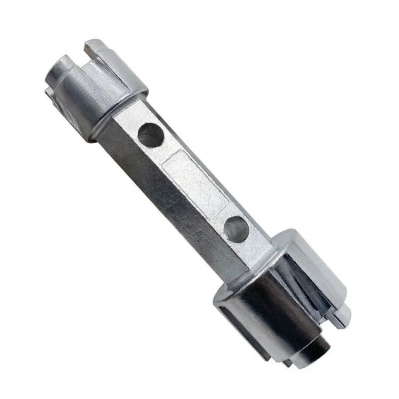 Tub Drain Remover Wrench Dual Ended Tool Zinc Alloy for Bathroom