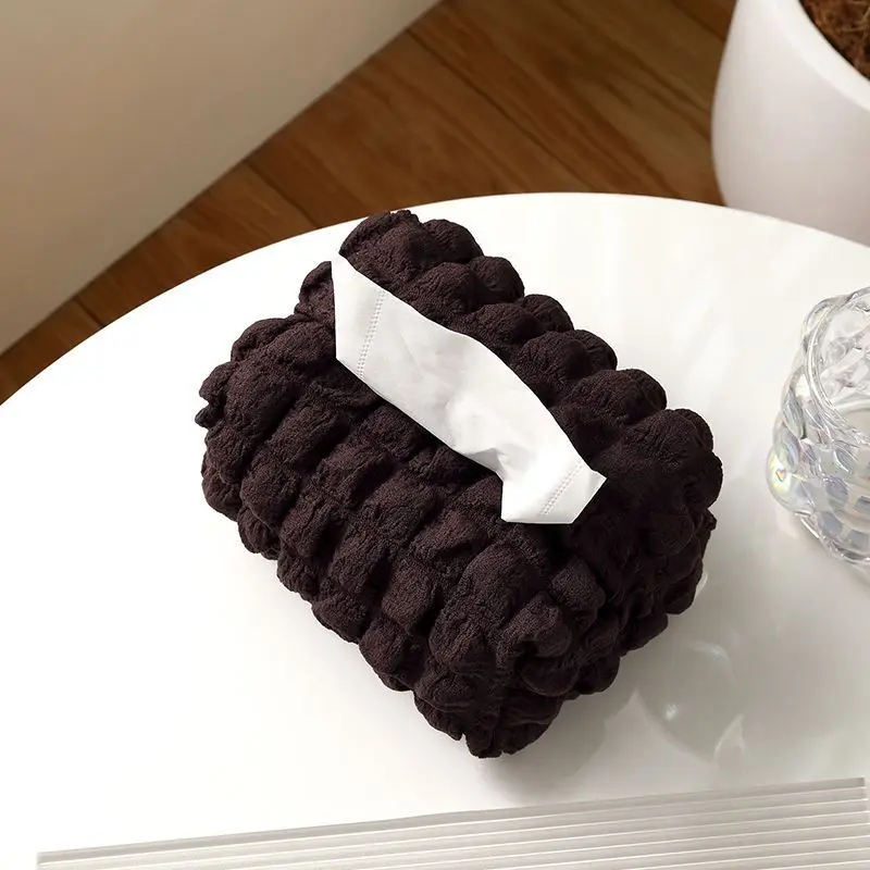 nordisch eins Sanft Puff Gewebe Kasten faltbare Servietten Halfter Rechteck kreative Heimat Sekretariat Serviette Kasten Taschentuch Taschen: verrotten