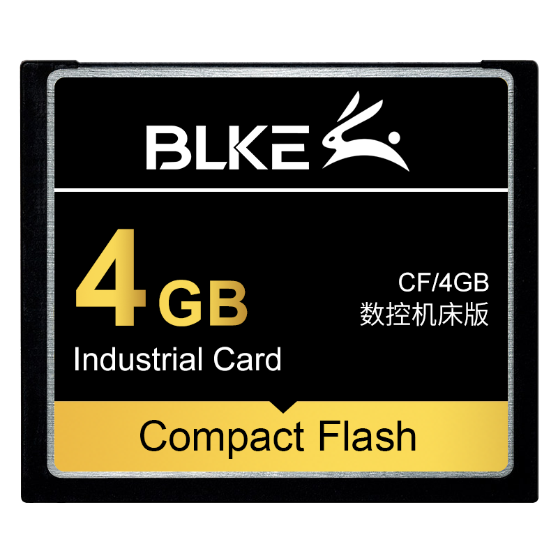 BLKE CF Card 128M 256M 512MB 1G 2GB 4G Compact Flash Card Memory Card for Machining center fanuc Mitsubishi M70 CNC machine tool: 4GB