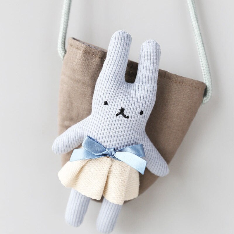 Baby Kids Cute Rabbit Shoulder Bag Cute Crossbody Messenger Bags Handbag Newest: Blue