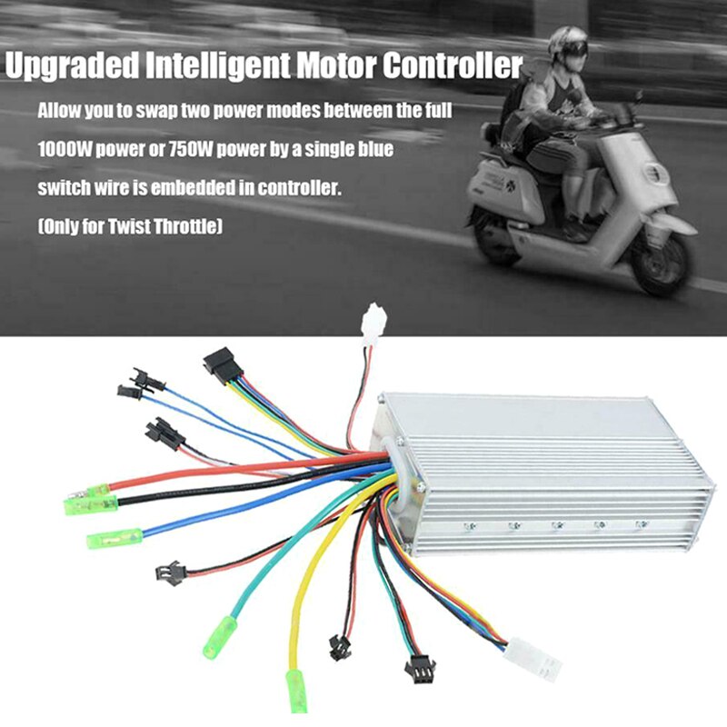 Spot elektrisk cykel controller kit 350w 36/48v ebike konvertering controllere  m8617
