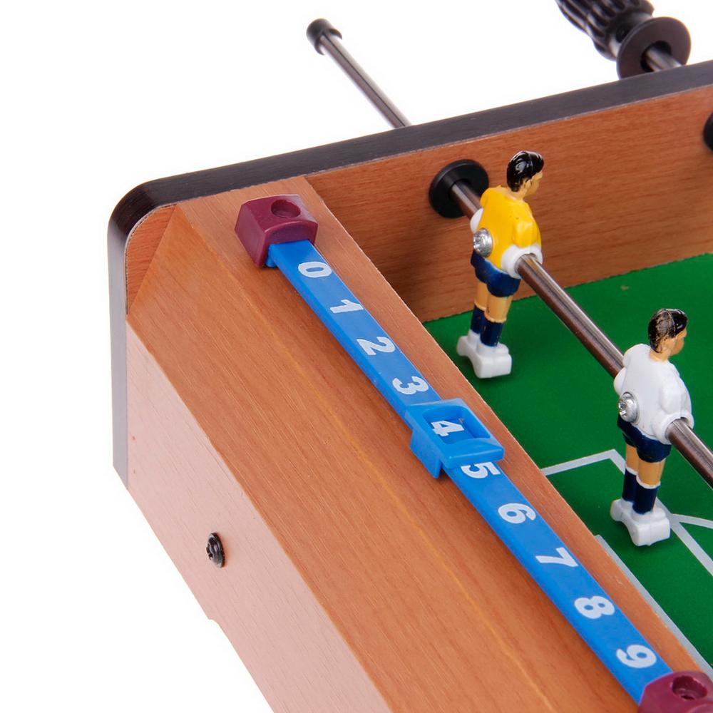 Mini mdf fodbold bord, udendørs bordfodbold fodbold bord