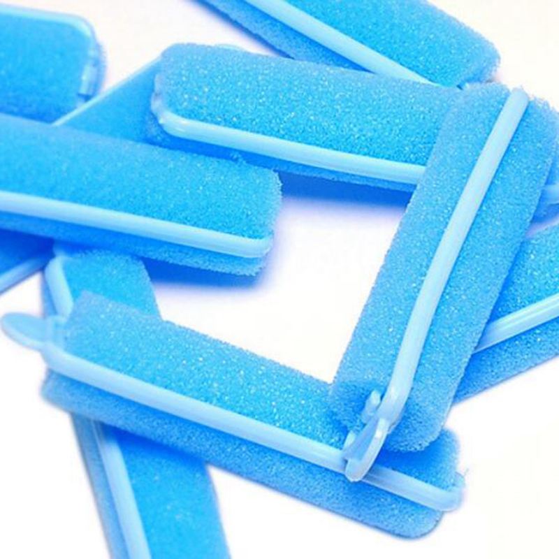 Ic Spugna della Gomma Piuma per Lo messa in piega Dei Capelli Rulli ular Schiuma Spugna Molle Dei Capelli del Rullo Dei Capelli del Bigodino del Rullo (2.0 millimetri)