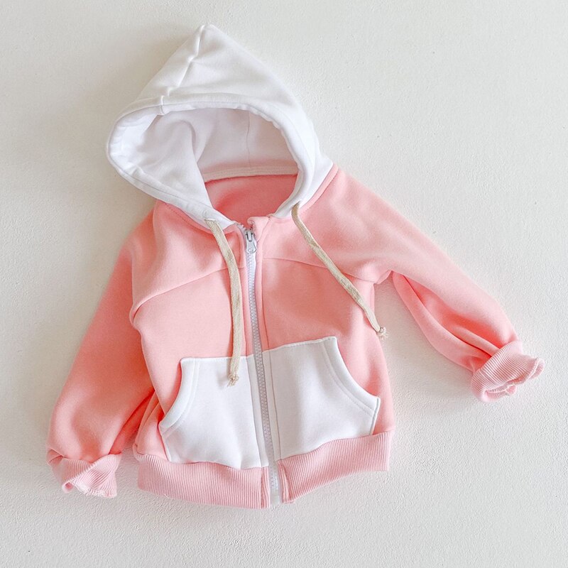 Novo bebê meninas bonito amoroso coração cardigan casaco crianças roupas outono inverno meninas de malha casaco cardigan: 94108 pink / 12 m