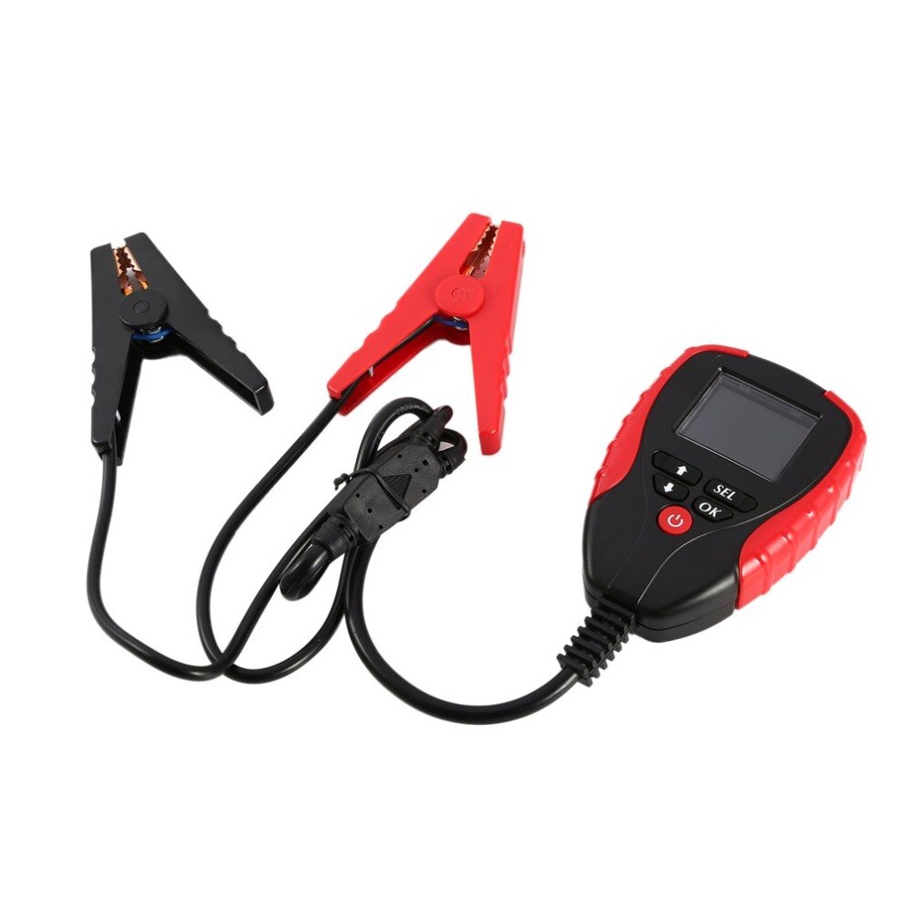Automotive Load Battery Tester Digital Analyzer Car Vehicle Cell Test Diagnostic Tool Capacity Voltage Voltmeter Auto System