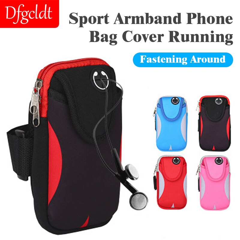 Sport Armband Phone Bag Cover Hardlopen Gym Arm Band Case Op De Voor Huawei Iphone 7 8 Plus X Xs samsung Waterdichte Sporttas