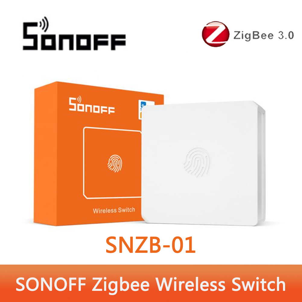SONOFF ZB-llave electrónica USB Dongle Plus Zigbee 3,0, analizador inalámbrico Zigbee Gateway, Zigbee2MQTT ZHA, captura con antena: SONOFF SNZB-01