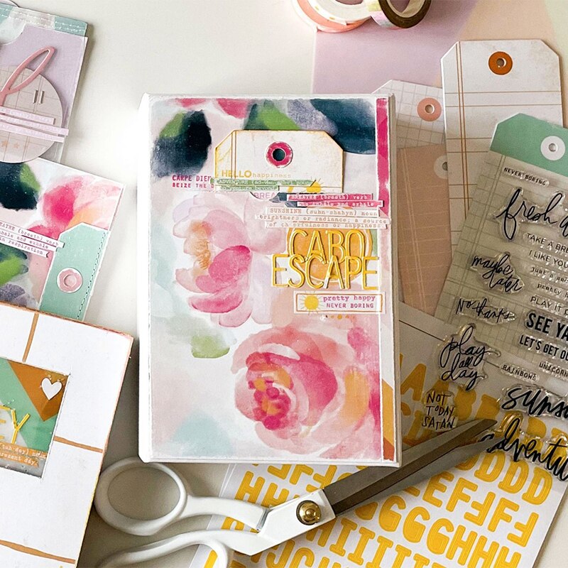 A-Z Capital Alphabets Number 0-9 Week Month Words Clear Stamps Thanks Loved Spring Happy Life English Letter DIY Craft 2022