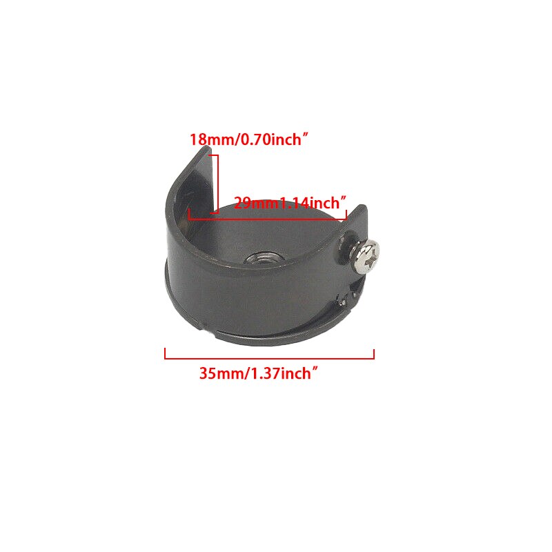 2PCS U Form Regal Unterstützung Halterung Dusche Vorhang Stange Halter 28mm Legierung Aussparung Seite Halterung Vorhang Stange Wand unterstützung Dekoration: 04