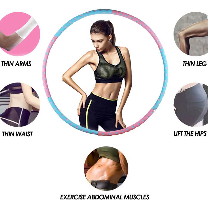 Hula Hoops Adultes – Cerceaux- Hoops pour Minceur, Massage, Fitness