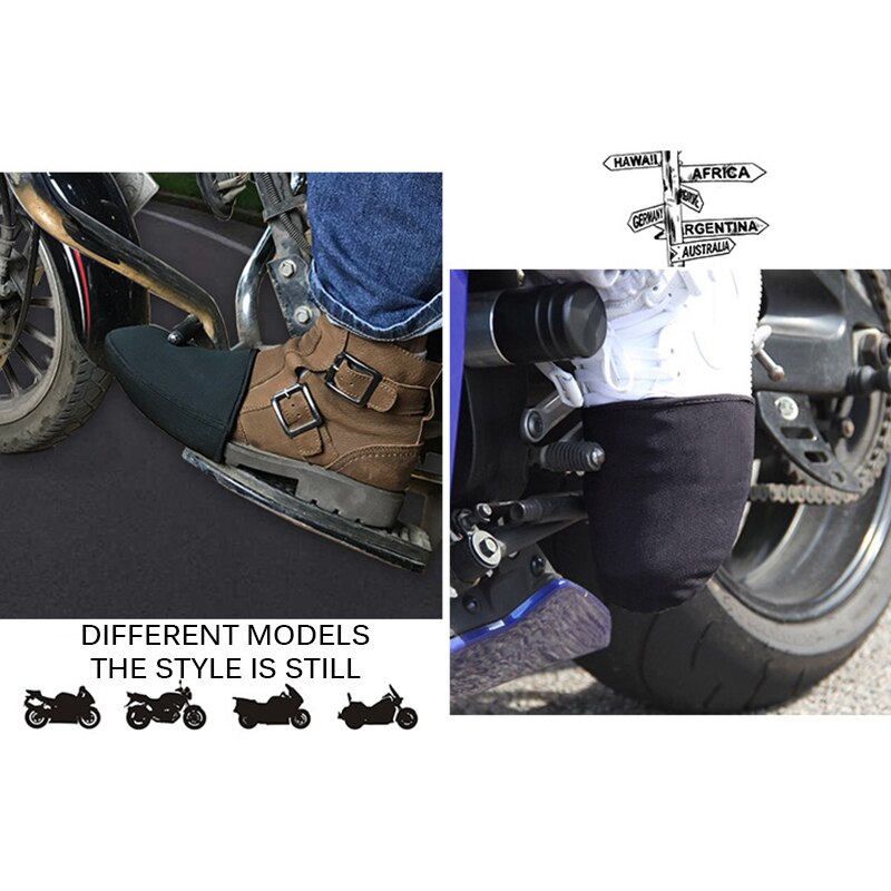 Motorsykkel sko beskyttende motorsykkel utstyr girskifter sko støvel dekke antiskli motorsykkel utstyr girskifter xl motorsykkel tilbehør