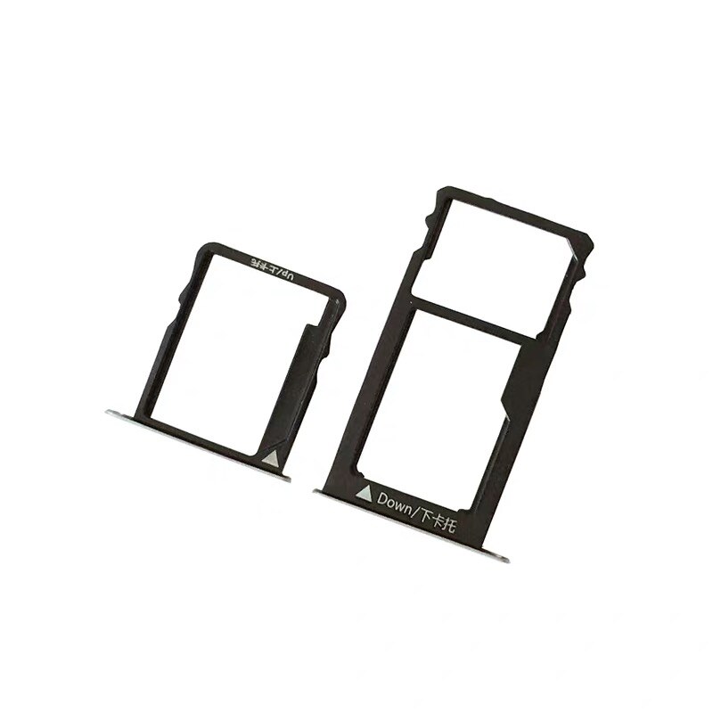 1 Set New SIM Vassoio di Carta Del Supporto Slot Adattatore Presa Per Huawei Honor 5X/GR5 Micro SD Vassoio di Carta parti di ricambio