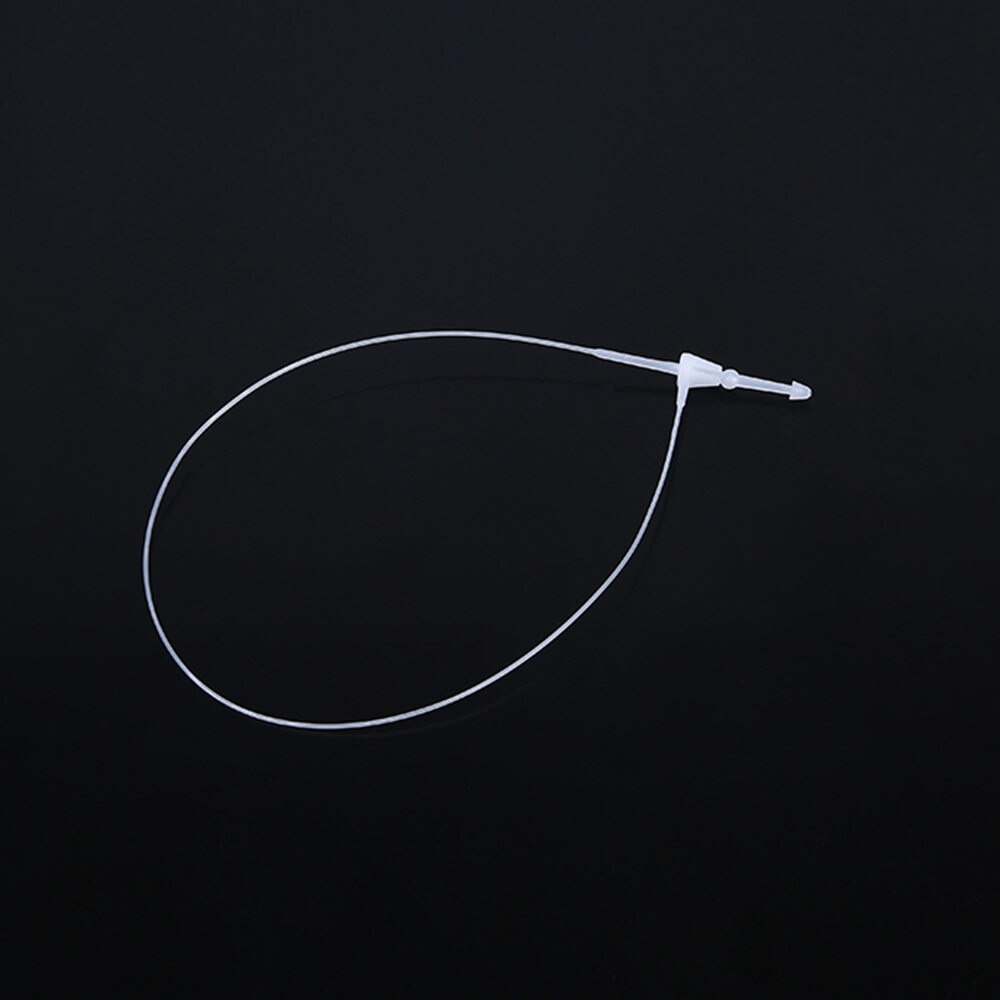 500Pcs String Seal Plastic Label Seal/String Afdichting Voor Garment Plastic Tag Fastener