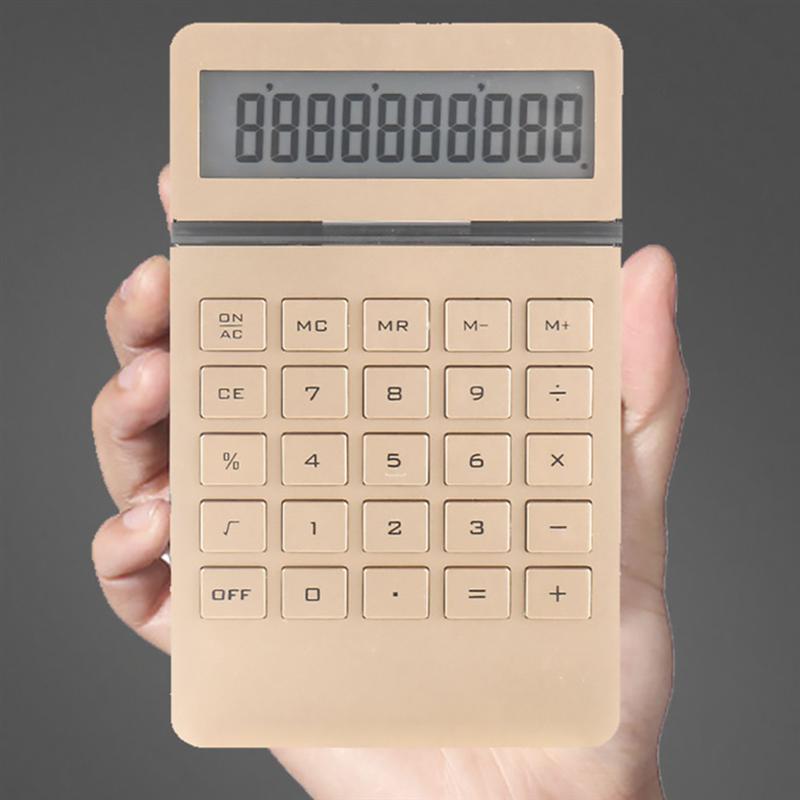 1pc Useful Electronic Calculator Office Stationery Calculation Aids