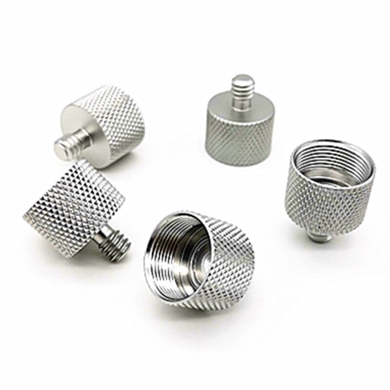 Mic Stand Adapter, Mic Screw Adapter Male to Female Threaded Mic Adapter, for Camera Monitor, Mic Stand
