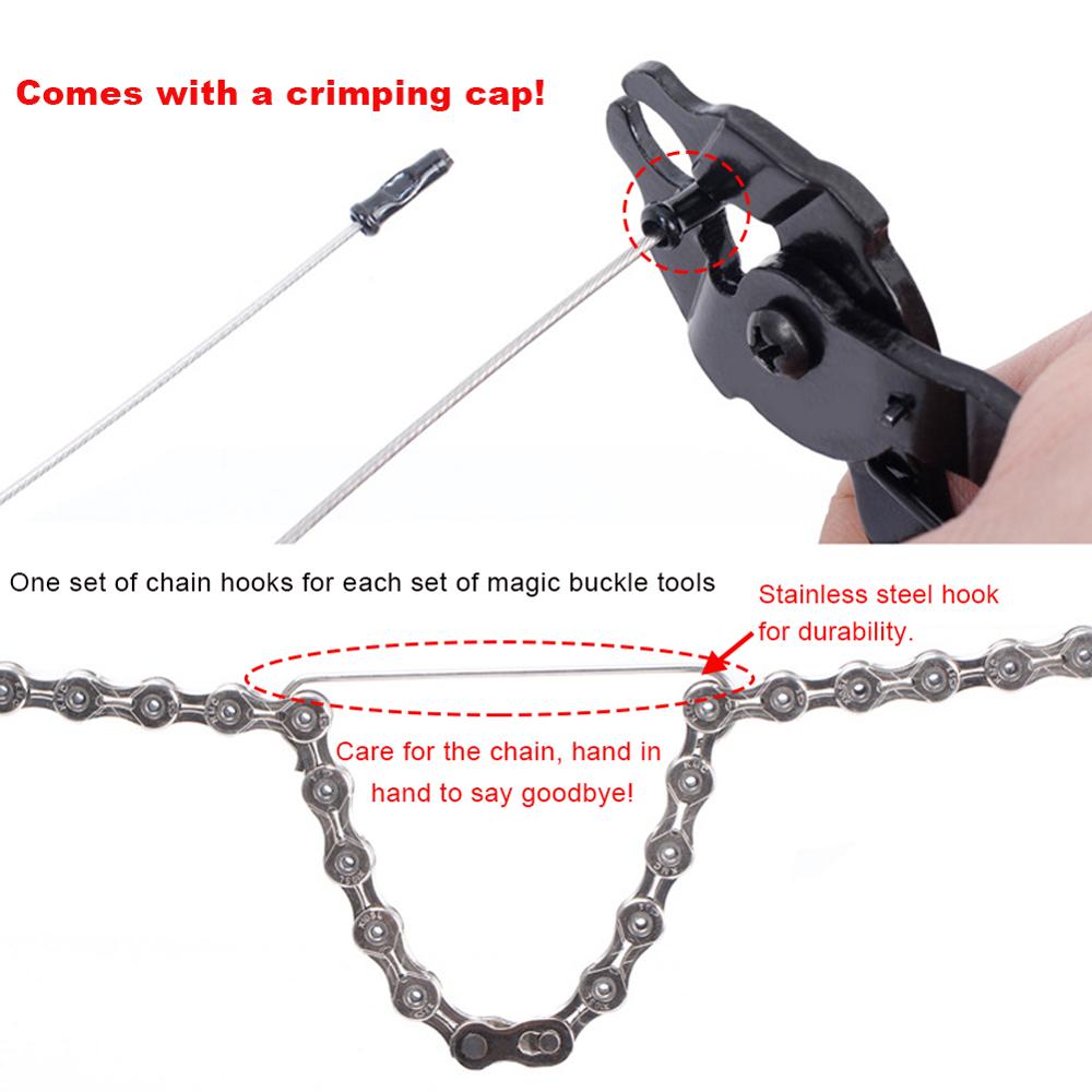 Chain magic buckle pliers mountain bike / road bike chain quick release buckle magic buckle removal installation wrench tool