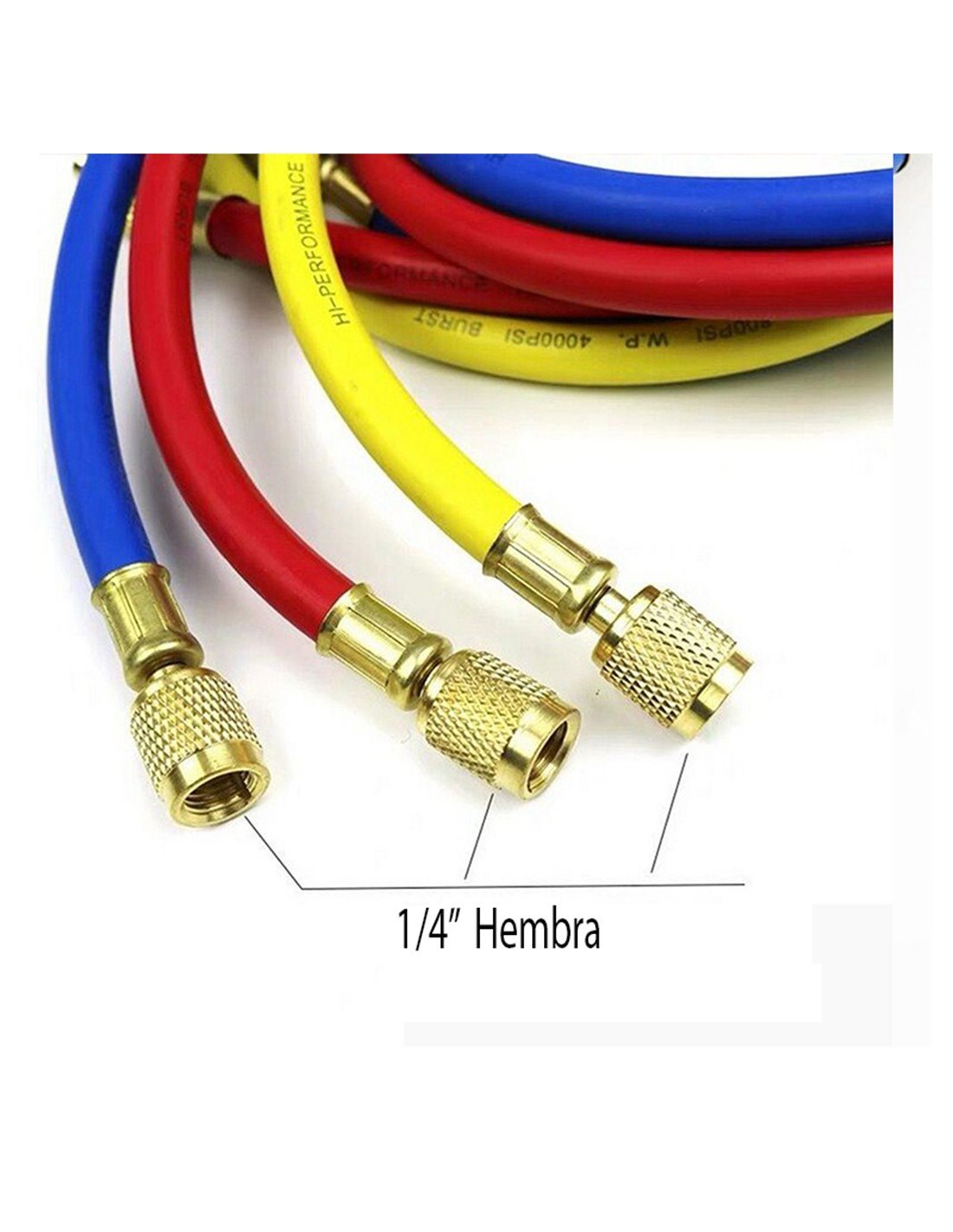 Juego manometros para carga Gas R410,R134,R404 y R32 para aire acondicionadio