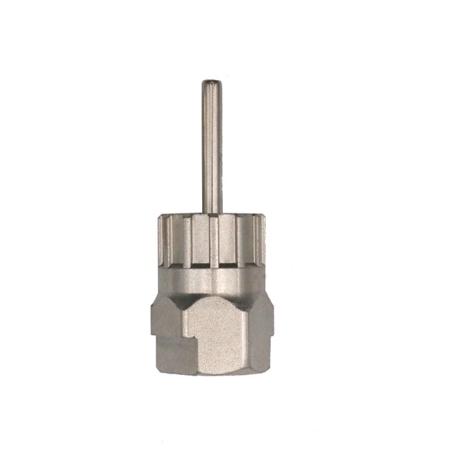 Bicycle Cassette Sprocket Remover 12 Teeth MTB Road Cycling Rear Hub Cog Flywheel Extractor Socket Tools Bike Repair Accessories: white