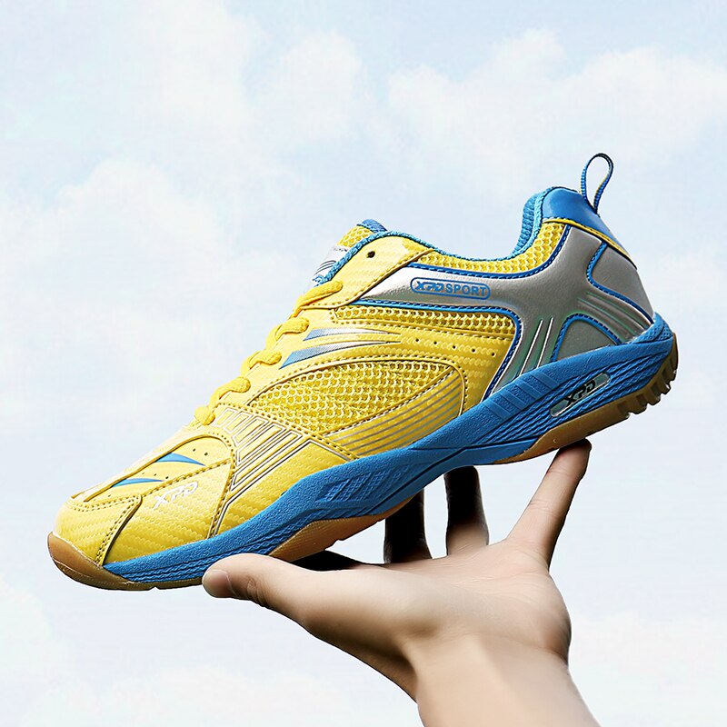 Forår mænd tennissko gule par volleyballsko anti-skrid dame tennissko sneakers mærke unisex tenis de volleyball