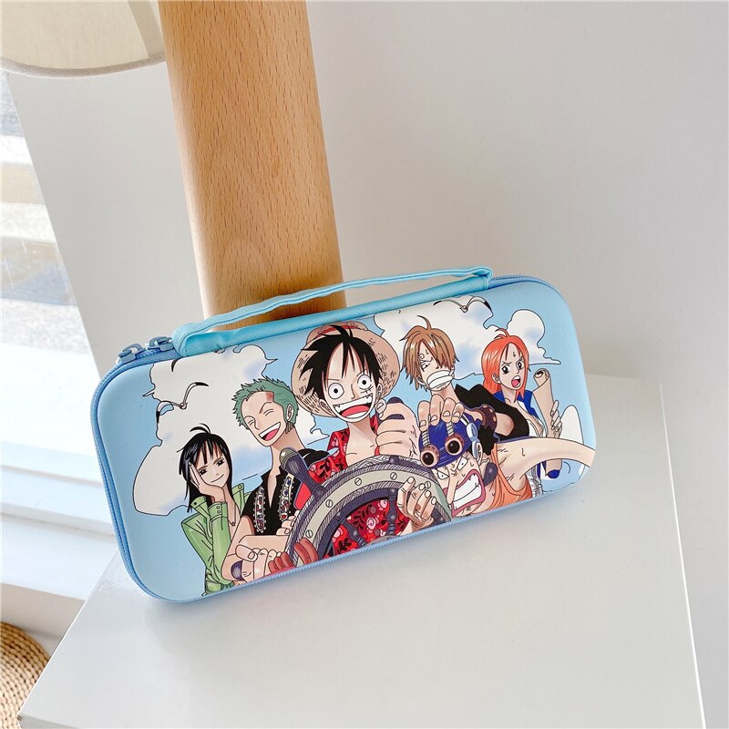 Bolsa de almacenaje de transporte Kawaii para Nintendo Switch, funda protectora con dibujos animados de Anime: 15