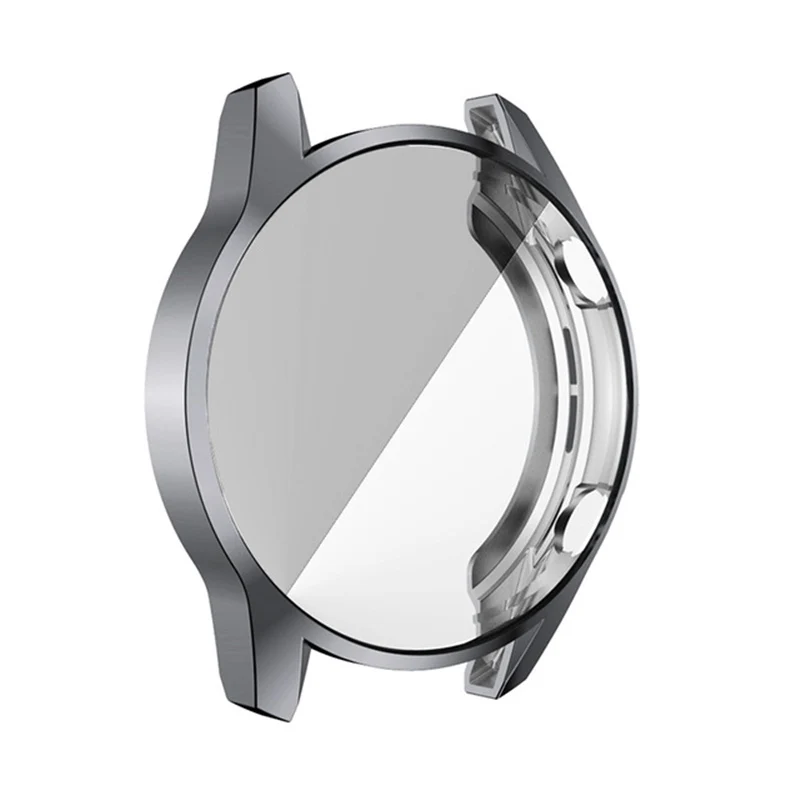 Tpu-skal för huawei klocka  gt 2e gt 2 46mm band klocka  gt3 46 mm/gt2e/gt2 pro mjukt runtom skärmskydd täckande fodral: M / Vit