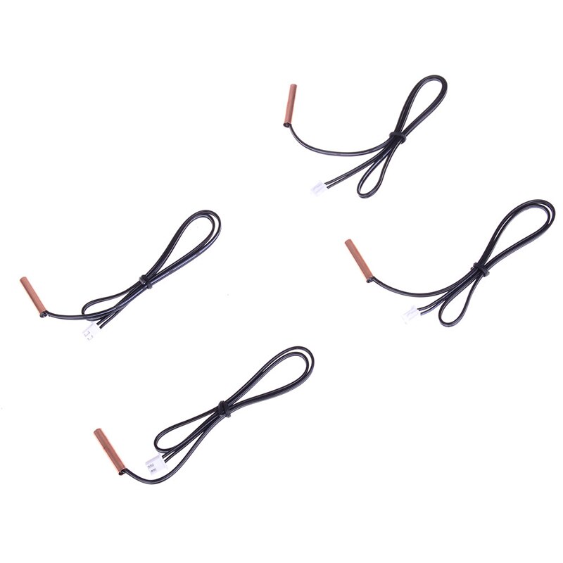 2Pcs 30cm Thermistor Temperature Sensor Probe Wire 10k 1% 3950 Cable