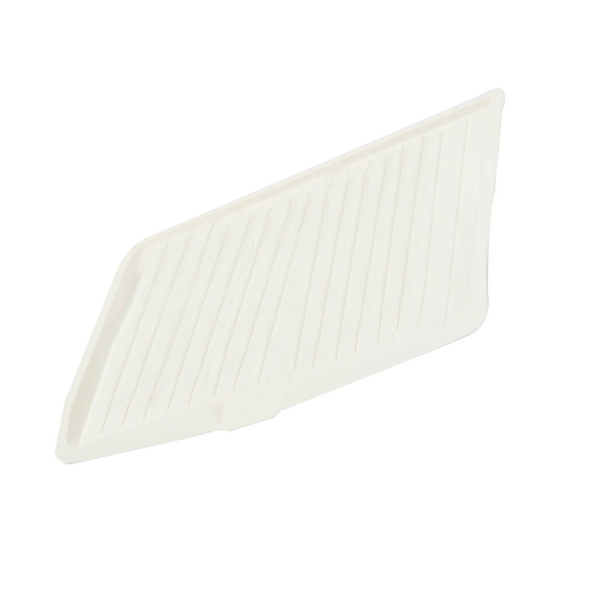 GSFY-egouttoir vaisselle plastique egouttoir plaque range couverts evier cuisine support étagères grand blanc