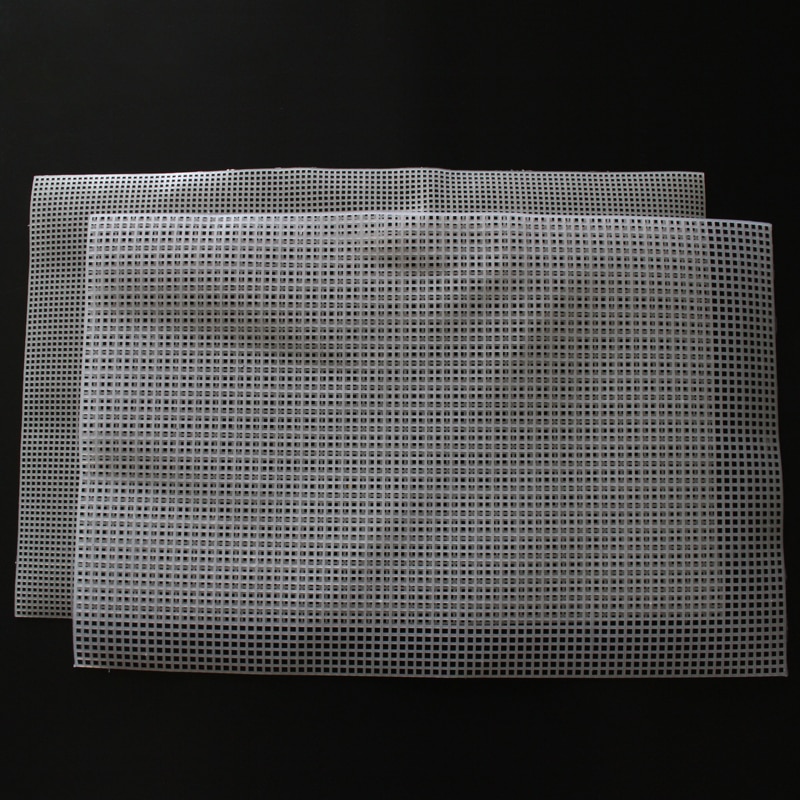 2 size 50*33cm Square Plastic Mesh Grid for Hook Package Accessories Car Seat Grid Plate DIY Sewing Tools Material