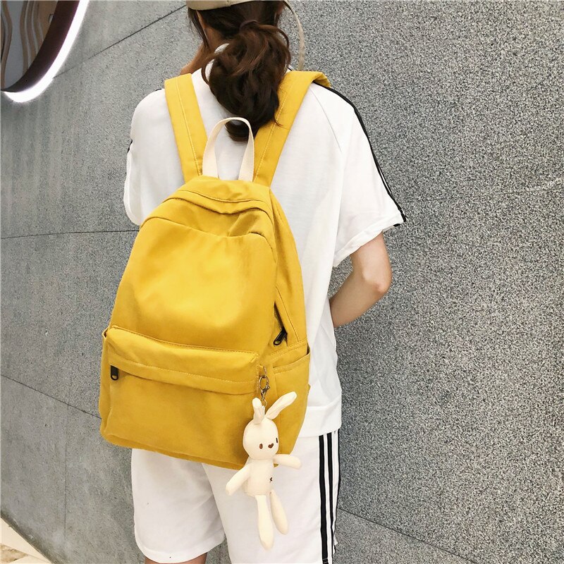 Vrouwelijke Schooltassen Voor Tienermeisjes Nylon Konijn Rugzak Vrouwen Mochilas Sac A Dos Dames Laptop Rugzak Mannen Tas pack