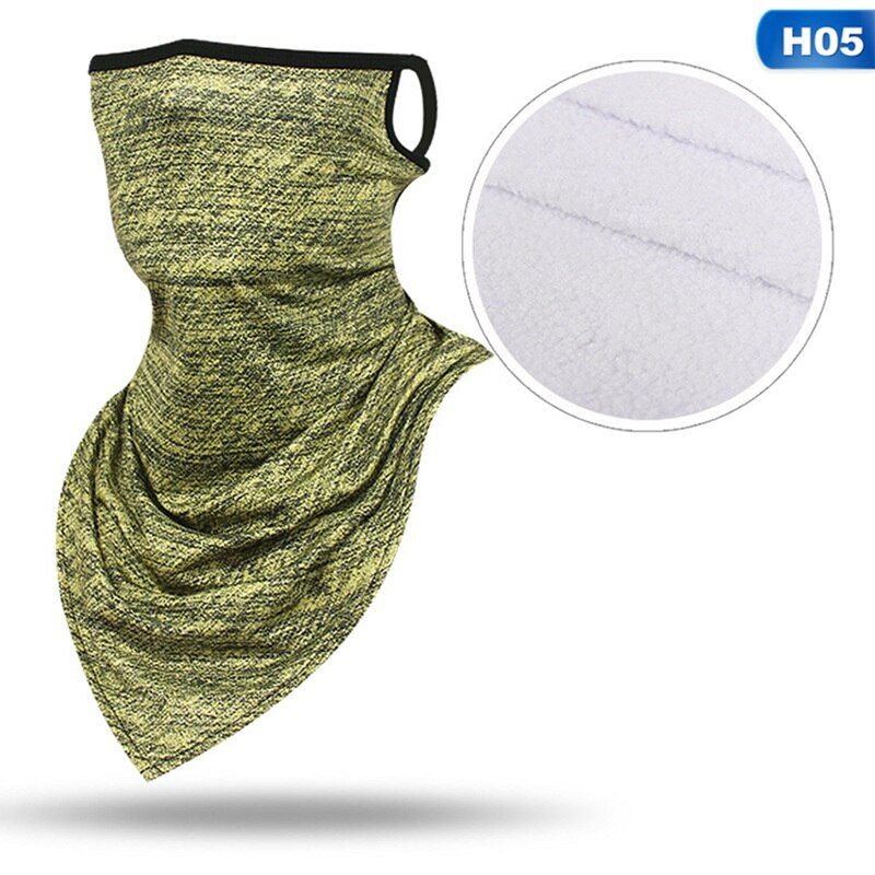 Voor fiets nek buis sjaal bandana hoofd gezichtsbedekking nekwarmer oor hoofddeksel warm koel buiten uv-bescherming heren sjaal: H05