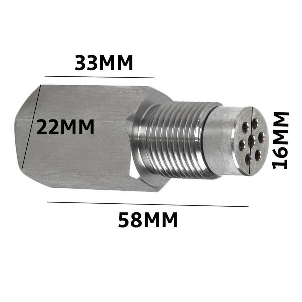 Auto Sauerstoff O2 Sensor Adapter CEL Fix überprüfen Motor Licht Eliminator M18 * 1,5 Verlängerung Adapter passend zu Eliminator Prüfung Rohr