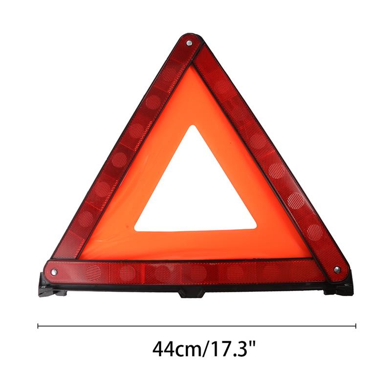 Reflective Warning Triangle Car Regulation Space Saving Collapsible Car Accessoriesn Motor Vehicle Distance Warning Card