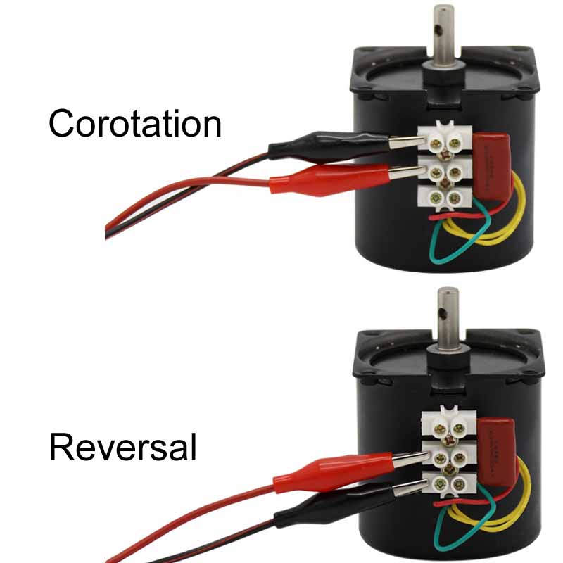 Low speed micro permanent magnet synchronous motor 60KTYZ AC 220V 14w geared motor 2.5 to 110rpm