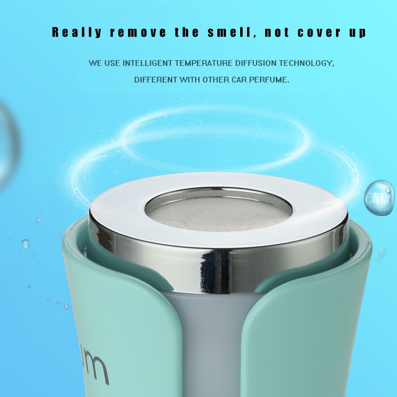 Nanum Car air freshener Tulip Car Aroma Diffuser Mini USB Aromatherapy Air Humidifier Car USB Essential Oil Diffuser Mist Maker