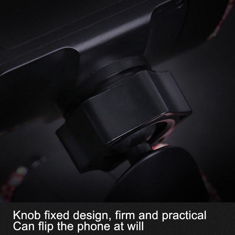 Multifunctional crystal diamond car phone frame, universal instrument panel, phone frame, air hole clip, fixed auto parts